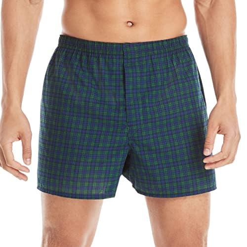 Hanes Men's Big Tartan Boxers-Multiple Packs and Colors - Image 3