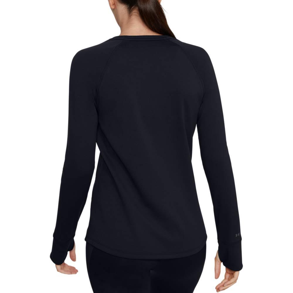 Under Armour Women's ColdGear® Base 4.0 Crew XL Black - Image 4