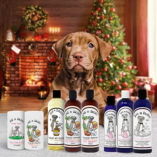 Jax n Daisy Tropical Pawadise Coconut Pineapple Dog Conditioner- Dog's Skin & Coat Conditioner for Grooming & Cleaning, Dog Bath Supplies with Light Tropical Scent of Coconut & Pineapple. - Image 8