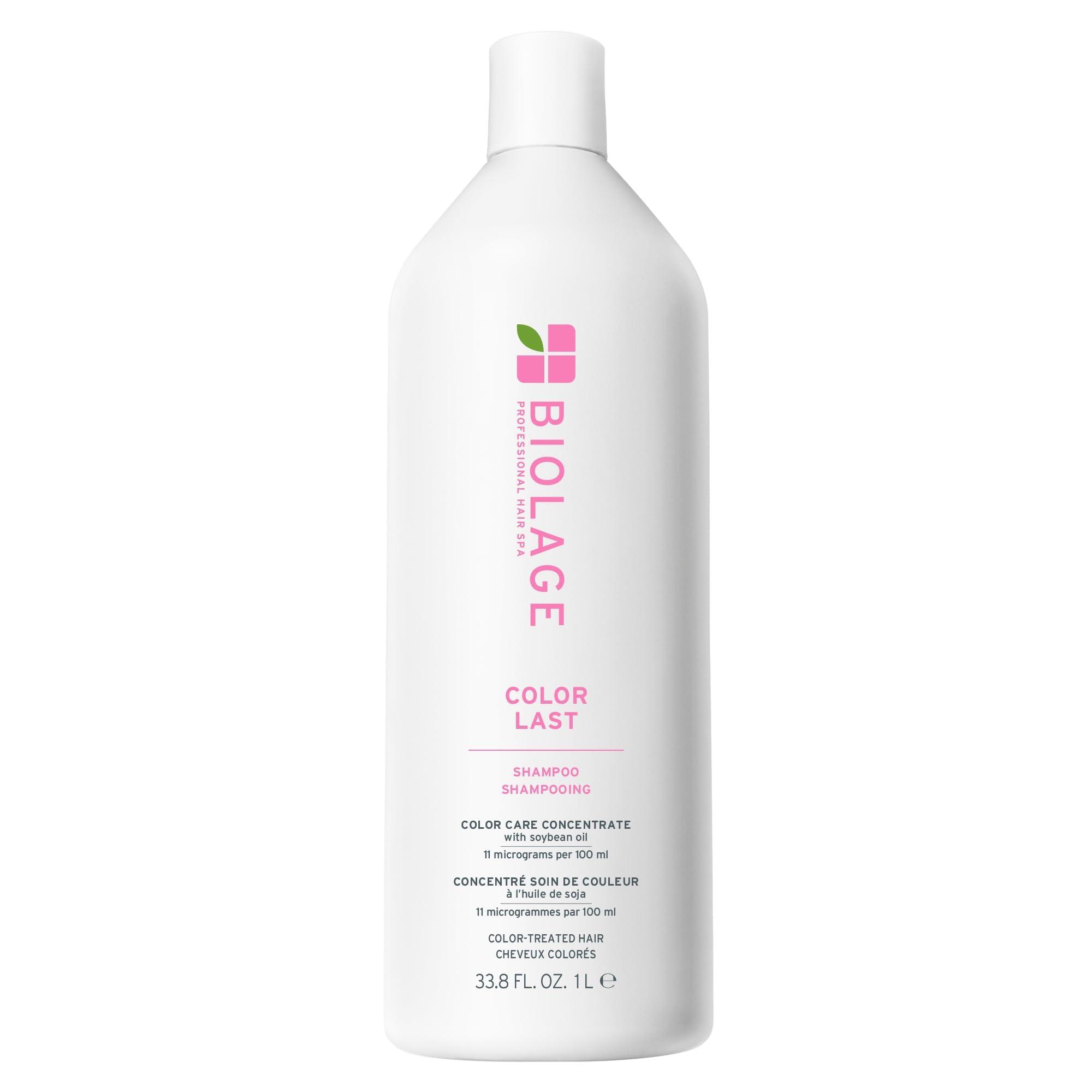 Biolage Color Last Shampoo - For Color-Treated Hair, Nourishes, Strengthens, Hydrates, Soybean Oil & Stearic Acid, Paraben & Mineral Oil-Free, Vegan, Packaging May Vary
