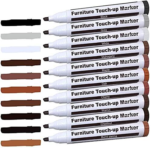 DAIXISM Furniture Repair Kit Wood Markers Wax Sticks, for Stains, Scratches, Wood Floors, Tables, Desks, Carpenters, Bedposts, Touch Ups, and Cover Ups (21) - Image 3