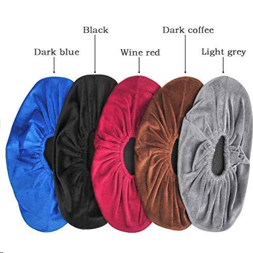 FOCCTS 5 Pairs Reusable Non Slip Shoe Covers, Washable and Reusable Shoe and Boot Covers for Indoors and Households, Dust-Free, Keep The Floor Clean(5 Colors) - Image 3