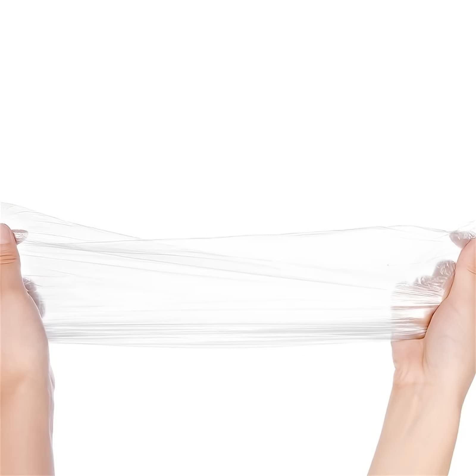 Typutomi Disposable Shoe Covers Waterproof,100pcs(50 Pairs) Clear Shoe Protectors Covers Non Slip Household Indoor Thickened Foot Covers - Fits Most Shoes - Image 4