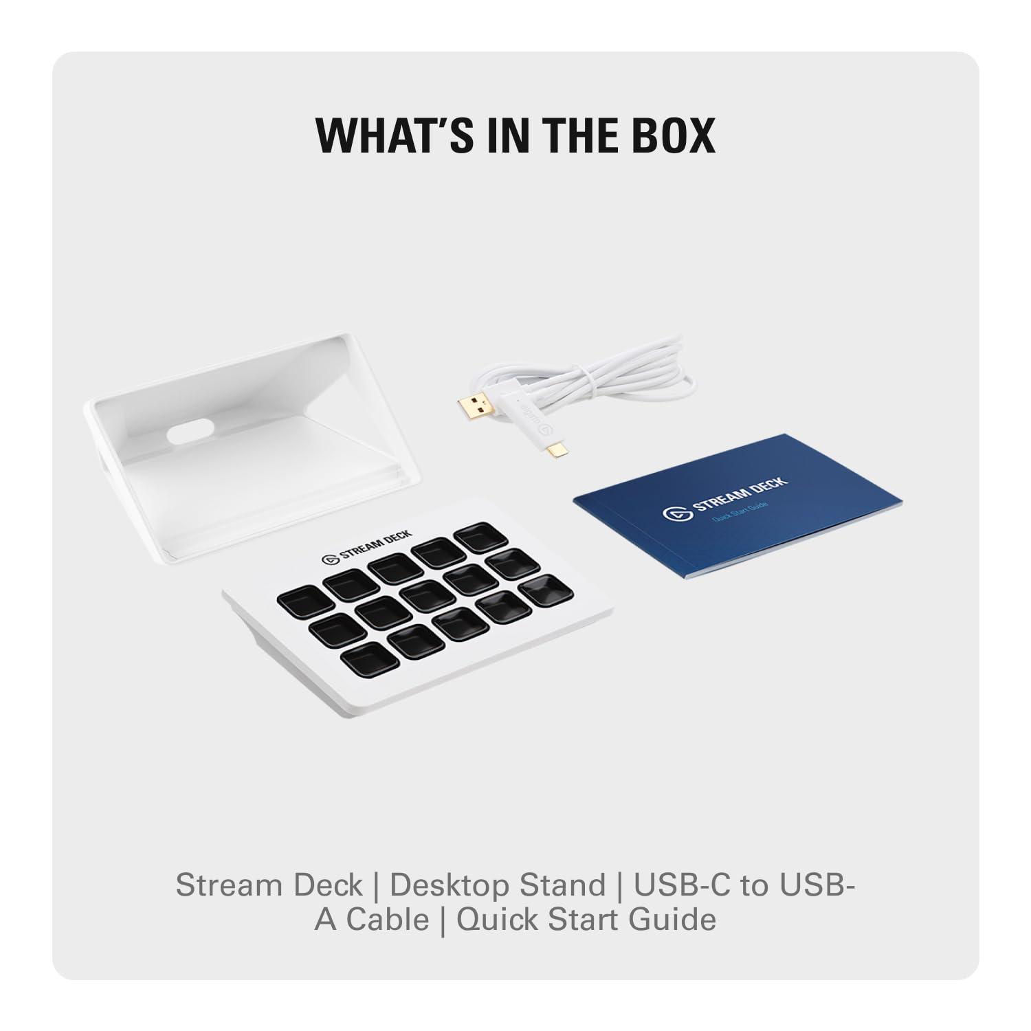 Elgato Stream Deck MK.2 White – Studio Controller, 15 macro keys, trigger actions in apps and software like OBS, Twitch, ​YouTube and more, works with Mac and PC - Image 10
