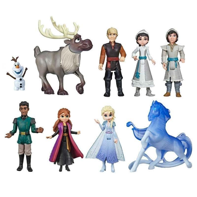 9Pcs Frozen Cake Toppers Birthday Party Supplies Decorations Action Figures Toys Frozen Figurines Toys Cake Toppers Lovely Mini Toys Birthday Party Favor for Kids Fans Collection Room Decor - Image 6