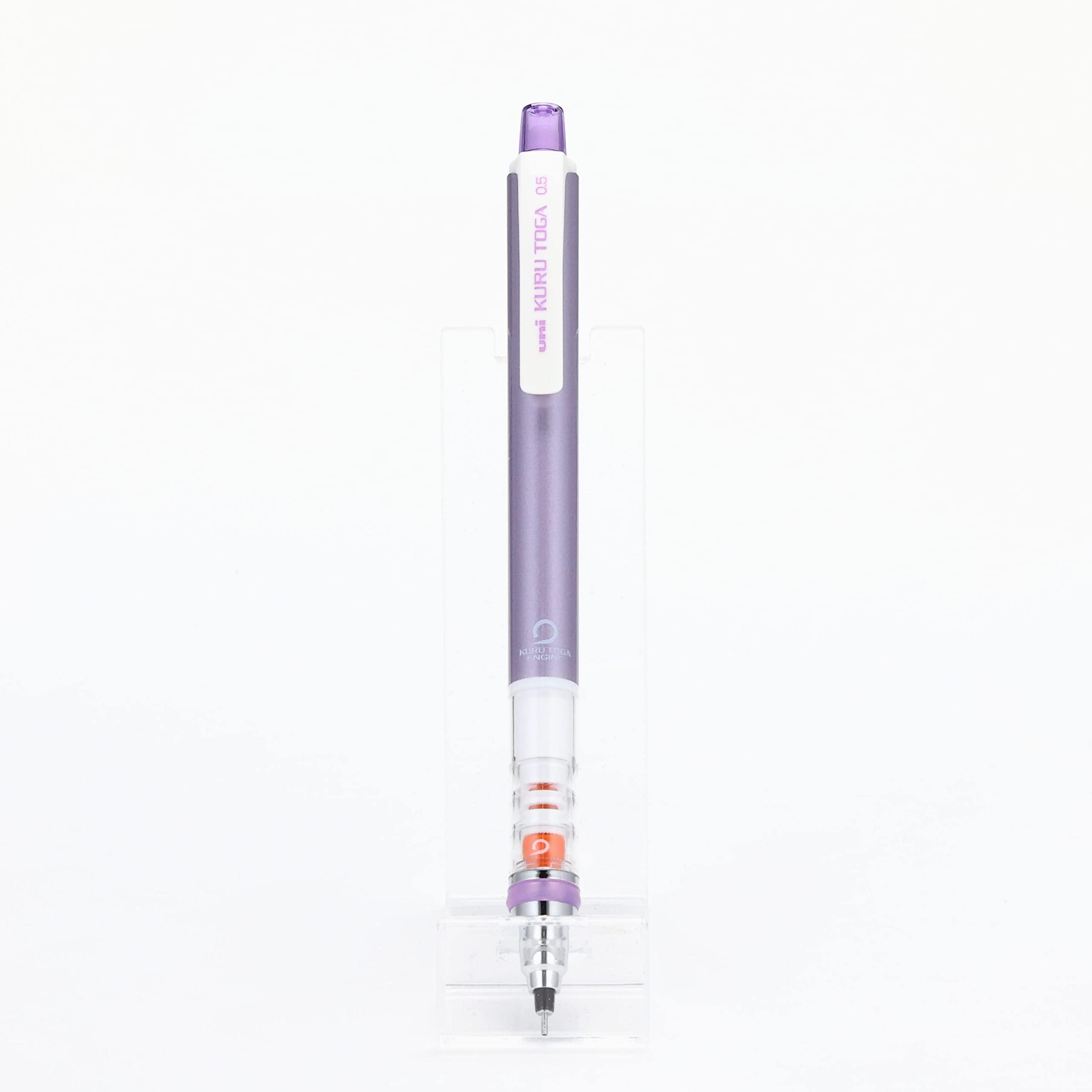 Uni Kurutoga Mechanical Pencil Standard, 0.5mm, Violet (M54501P.12) - Image 7