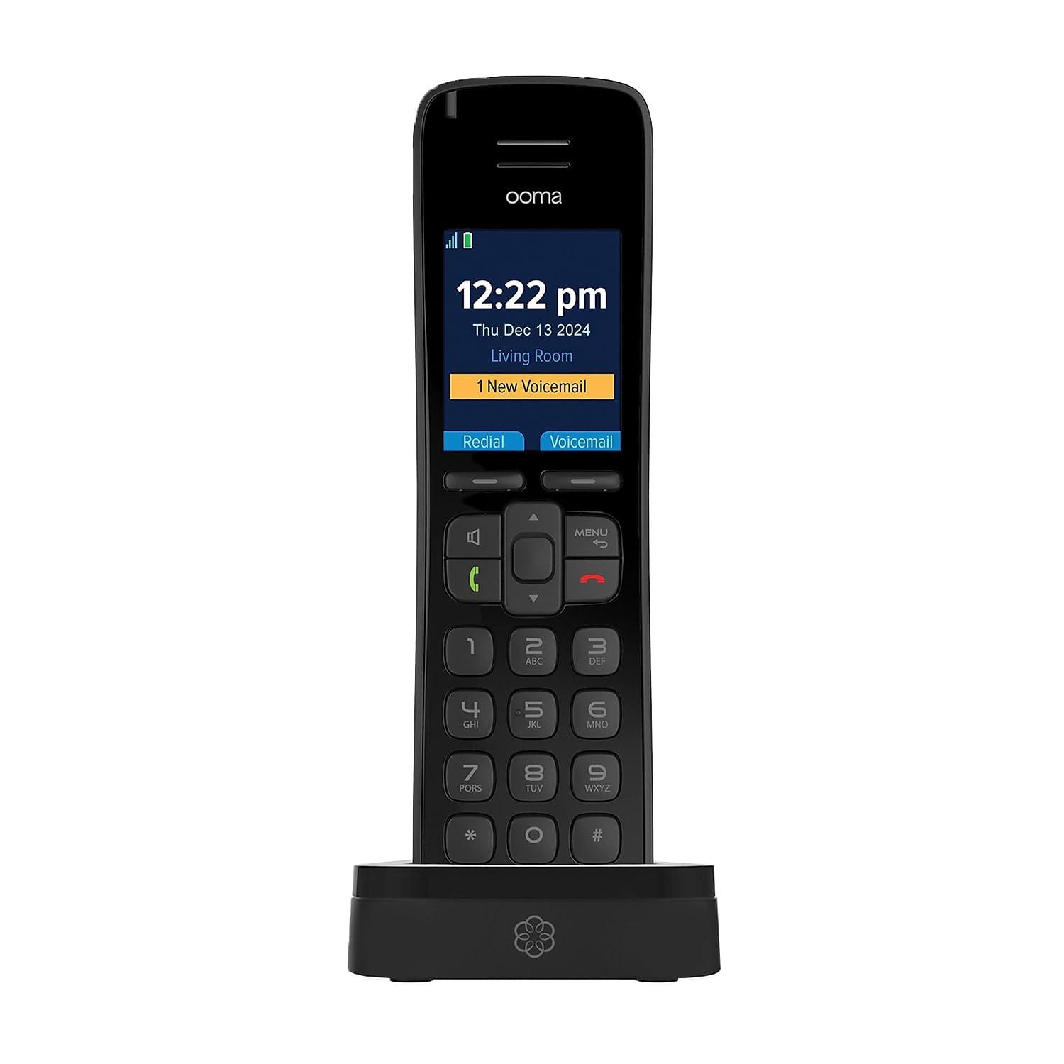 Ooma Telo VoIP with 3 HD3 Handsets Complete Home Phone System for Unlimited Nationwide Calling, Mobile App Access, and Robocall Blocking Affordable Landline Replacement - Image 5