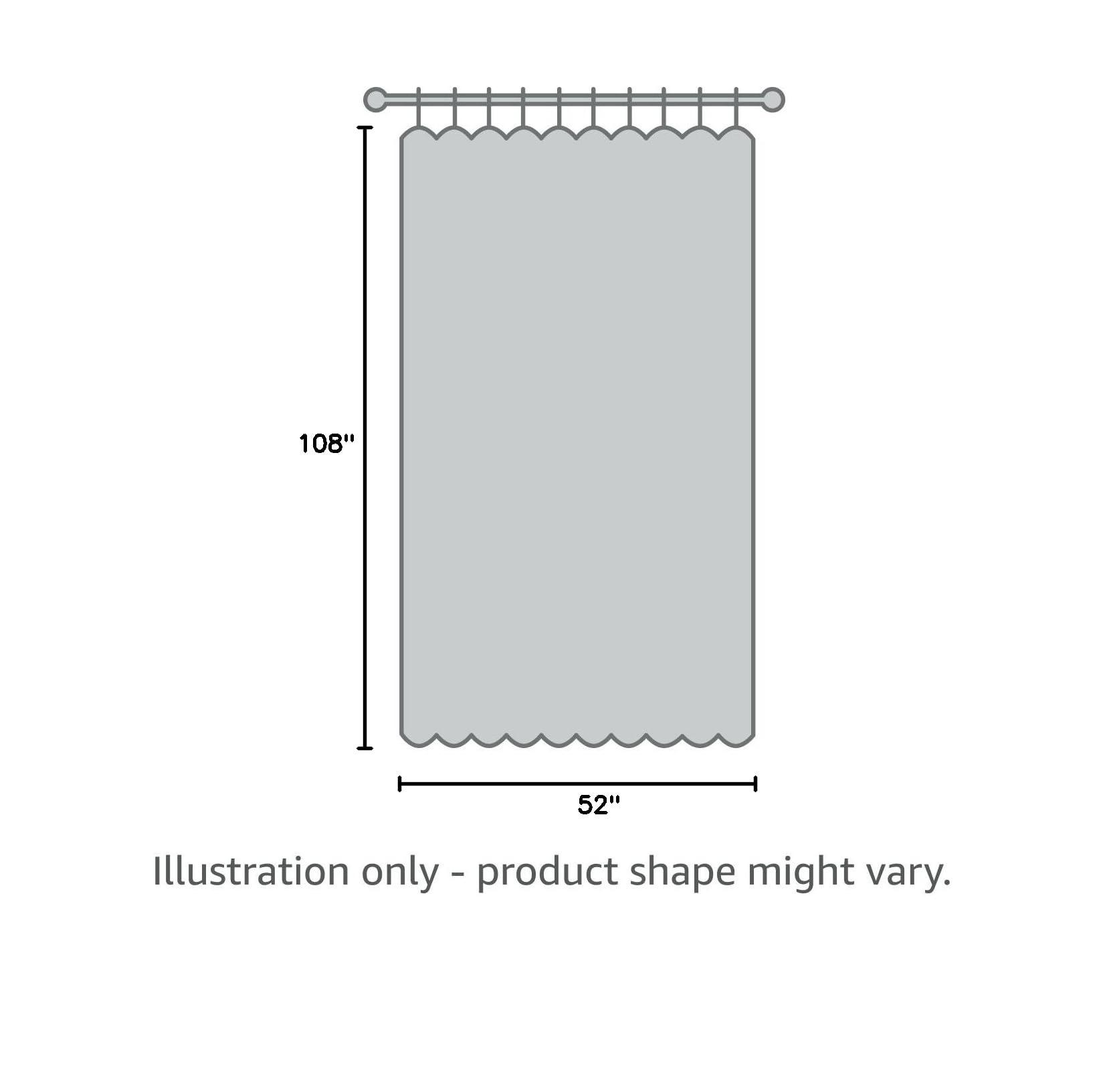 Taisier Home Soft Grey & Silver Geometric Dots Curtains 108" - Extra Long Light Filtering Drapes, Set of 2 Silver Foil Print Linen Textured Panels for Living Room Bedroom - Image 2