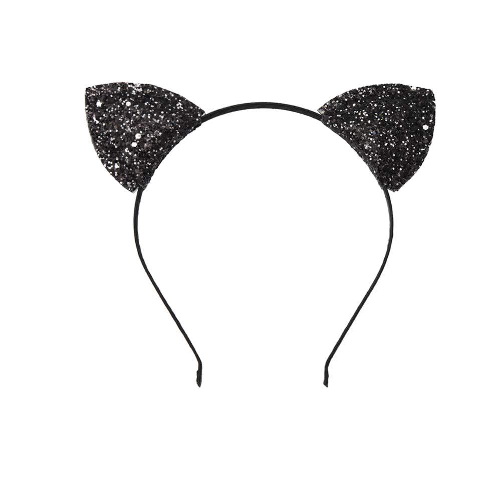 Lirila Leopard Sequin Cat Ears Headband,Glitter/Leopard Print Cat Ears, cheetah ears Headbands Party Decoration for Girls and Women,Assorted Colors,One Size,Pack of 5(Multicolor) - Image 9