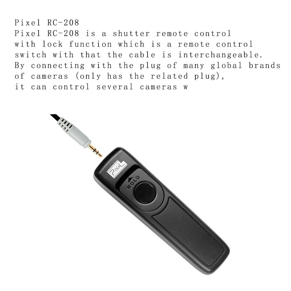 Pixel Remote Switch Shutter Release Cord for Canon EOS Rebel T6 T7 T5 EOS R R5 R3 Mark II R6 R7 R8 R10 R100 RP T8i T7i T6s T6i T5i T4i SL3 SL2 90D 80D 70D 77D M5 M6 5D 6D 7D Mark II SX70 SX60 & More - Image 6