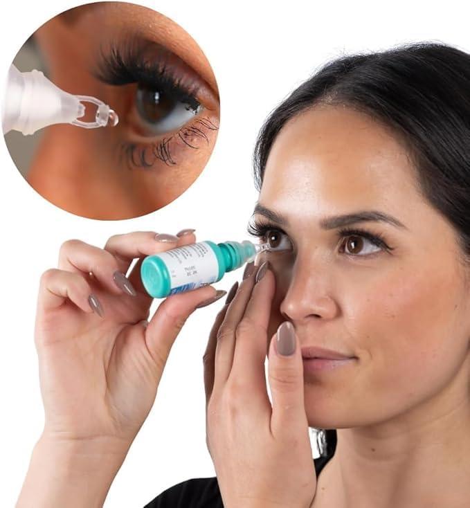 Precision Dropper - Eye Drop Assist Device – Mess-Free Eyedrop – No Head Tilt, Less Flinching, and Comfortable use - Compatible with Most Bottles - Eyedropper Dispenser (1-Pack)