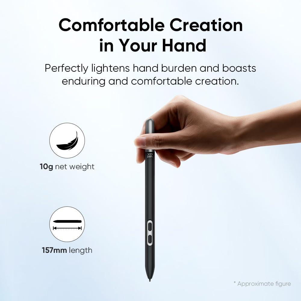 XPPen X3 Slim Stylus 16K Pressure Levels - Battery-Free - Compatible with XPPen & Huion Drawing Tablets - Image 9