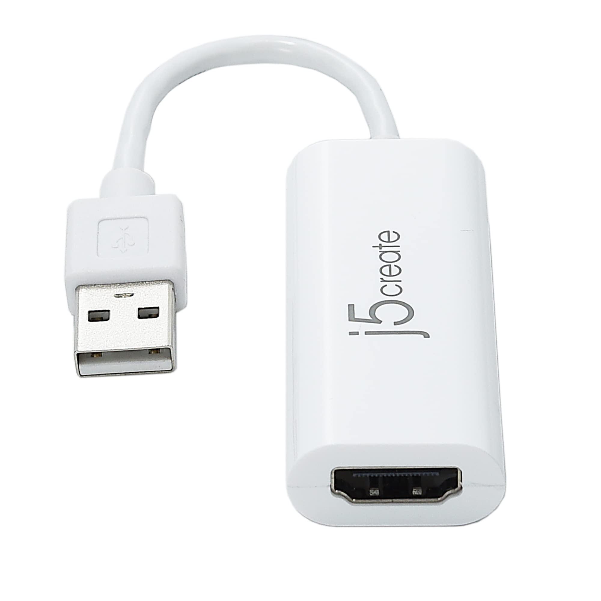 j5create USB to HDMI Display Adapter- USB to HDMI 1080P Cable Converter Adapter for Windows (JUA195) - Image 4