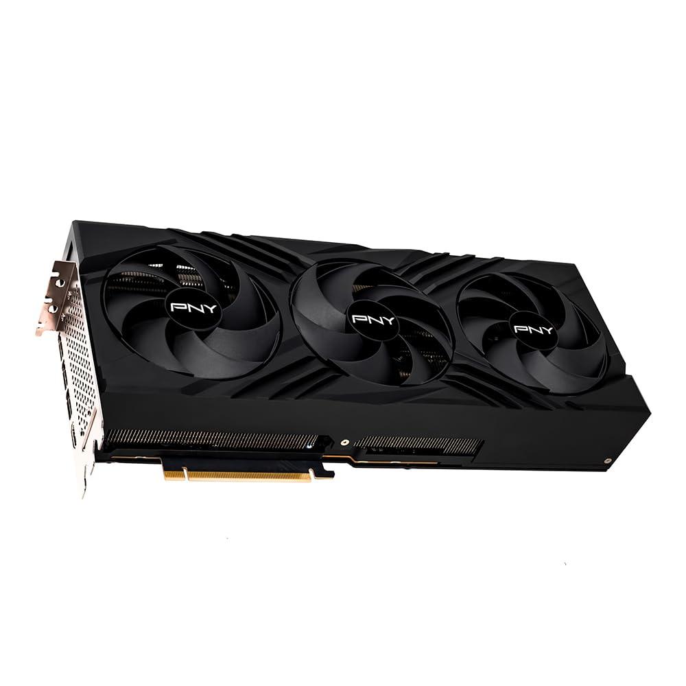 PNY GeForce RTX™ 4090 24GB Verto™ Triple Fan Graphics Card DLSS 3 (384-bit PCIe 4.0, GDDR6X, Supports 4k, Anti-Sag Bracket, HDMI/DisplayPort) - Image 3