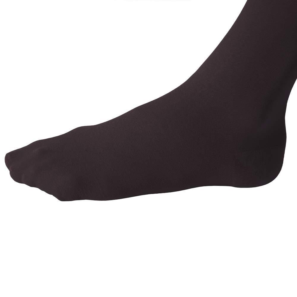 JOBST Relief Knee High Graduated Compression Socks, 15-20 mmHg - Comfortable Unisex Design - Closed Toe, Black, X-Large Full Calf - Image 2
