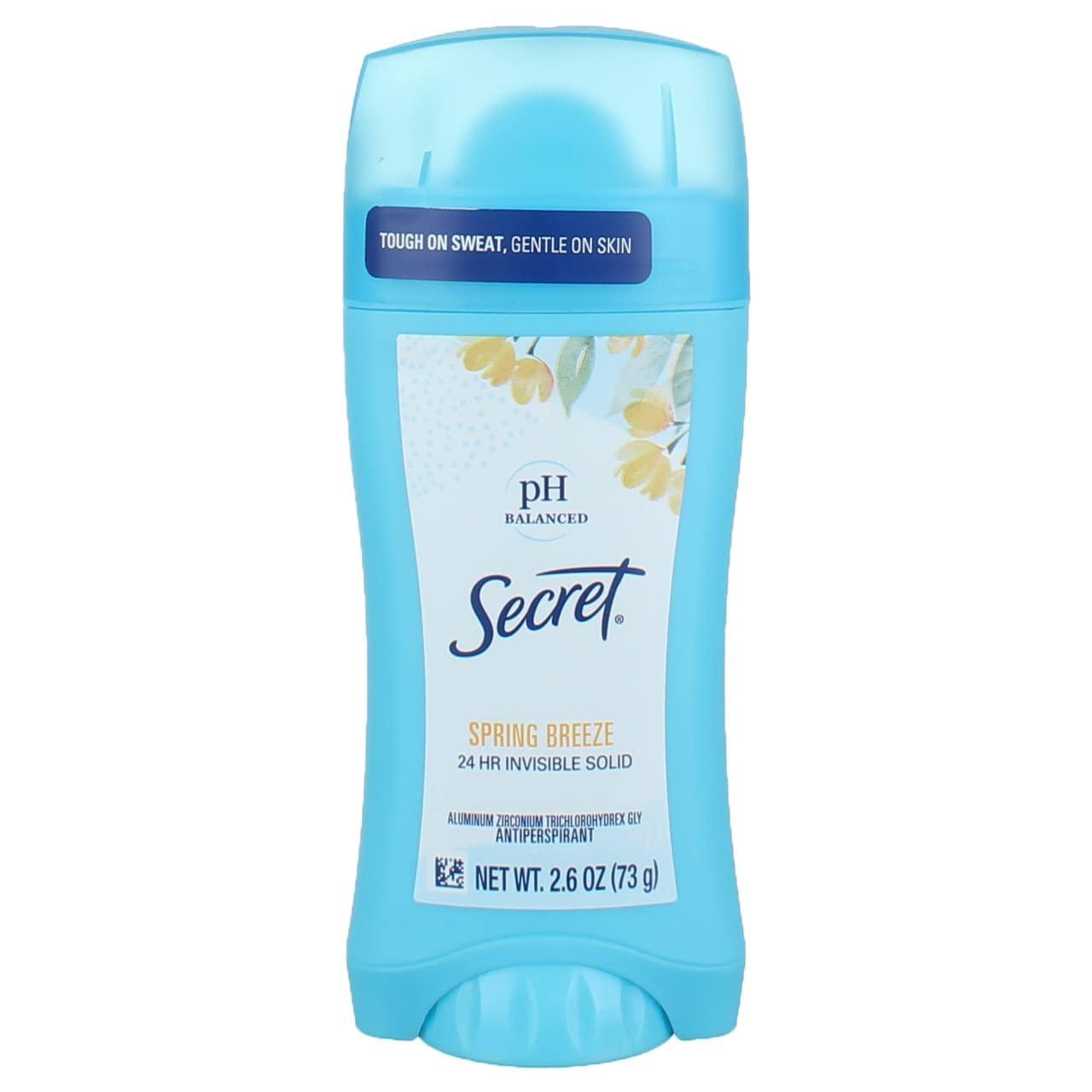 Secret Deodorant Spring Breeze Solid 2.6 Ounce (77ml) - Image 3