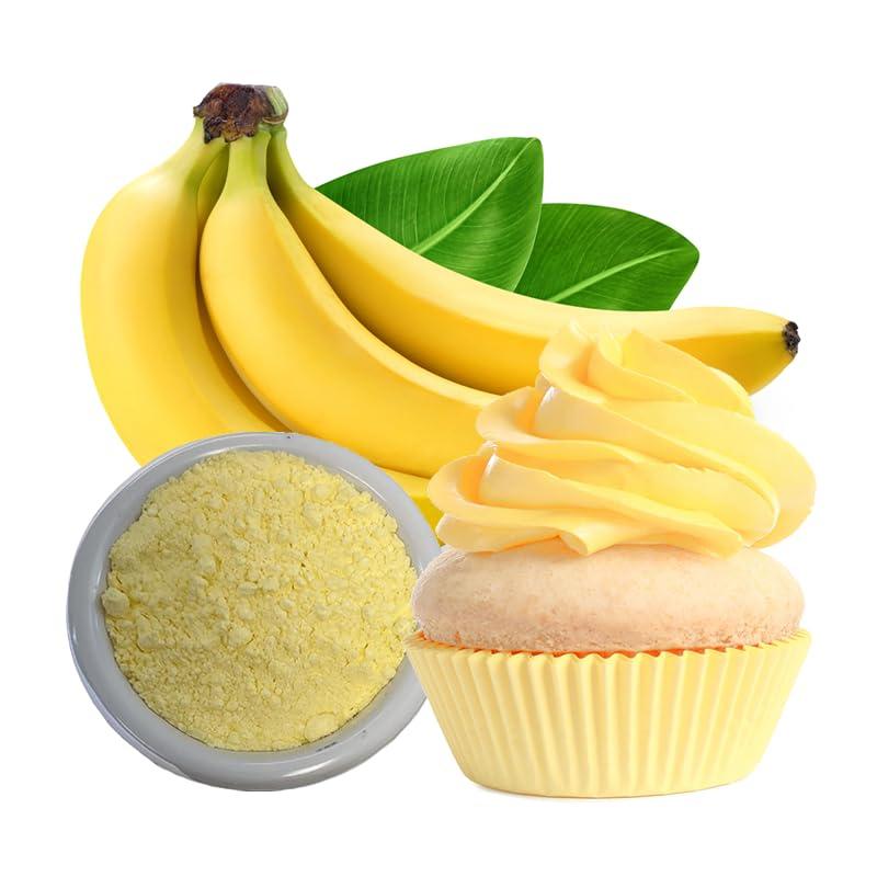 Ultimate Baker Naturally Flavored Banan Powdered Sugar (1x4oz), Icing Sugar, Banan Confectioner's Sugar for Icing Cakes, Flavored Coating Sugar (Banana)