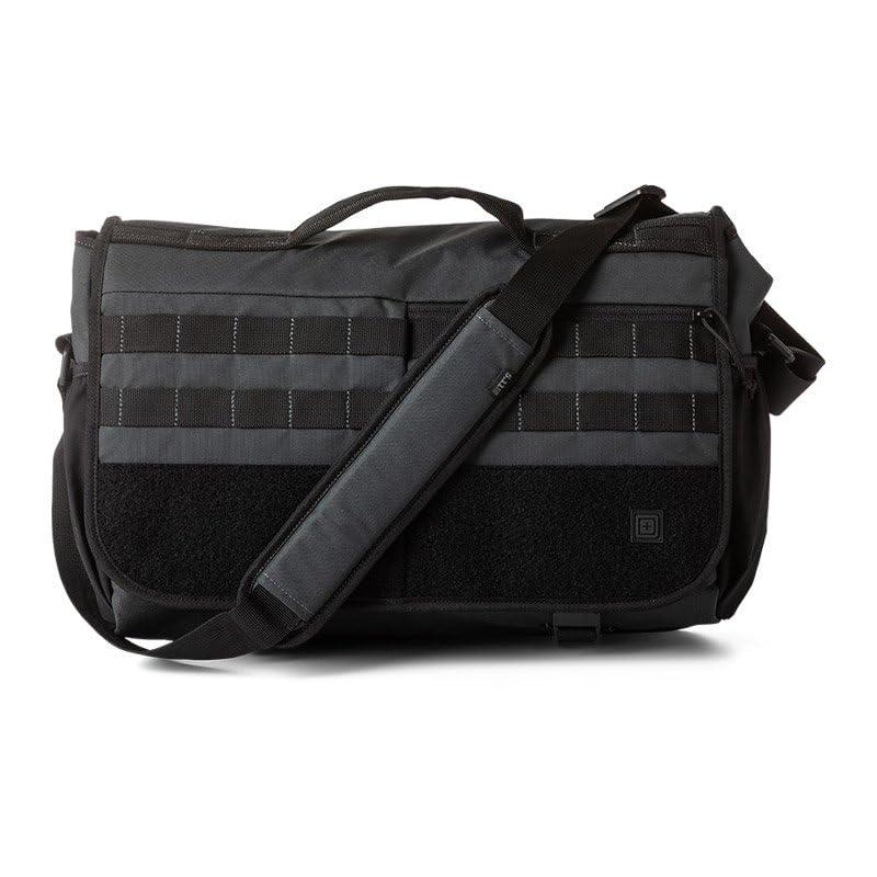 5.11 Tactical Unisex Overwatch Messenger Bag, Shoulder Strap Laptop Carrying Case, 18 Liter Capacity, Style 56648ABR, Black - Image 5