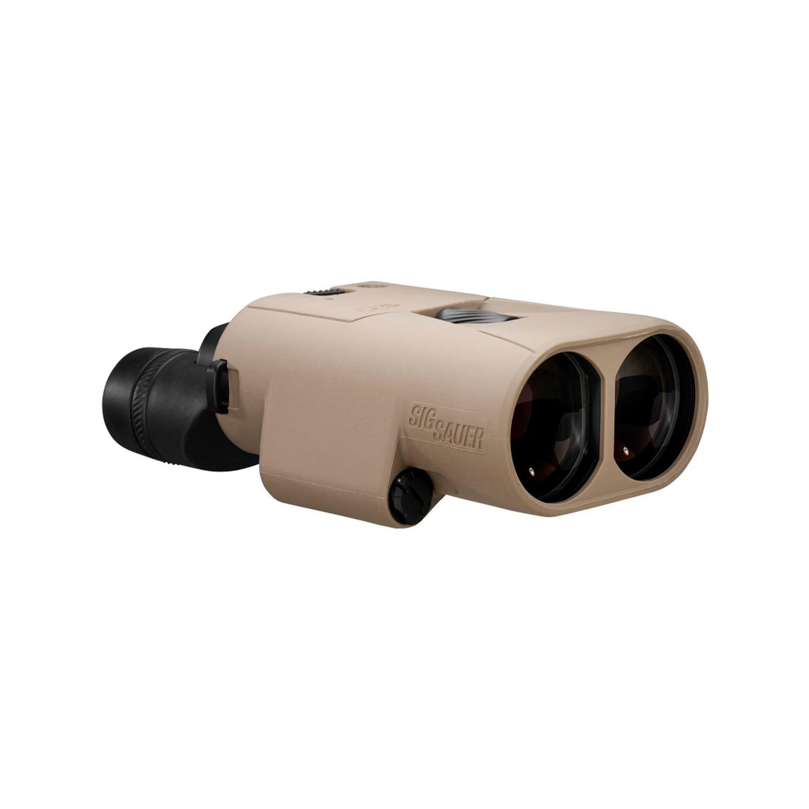 SIG SAUER ZULU6 HDX PRO 18x50mm Waterproof Fogproof Durable FDE Image Stabilized Hunting Binoculars, Multicoated Anti-Glare Lenses, Up to 40 Hours Runtine, Carrying Case & Carrying Strap Included - Image 2