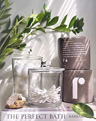 Reel Premium Toilet Paper - 24 Rolls of Toilet Paper - 3-Ply Made From Tree-Free - Zero Plastic Packaging, Septic Safe - Image 7