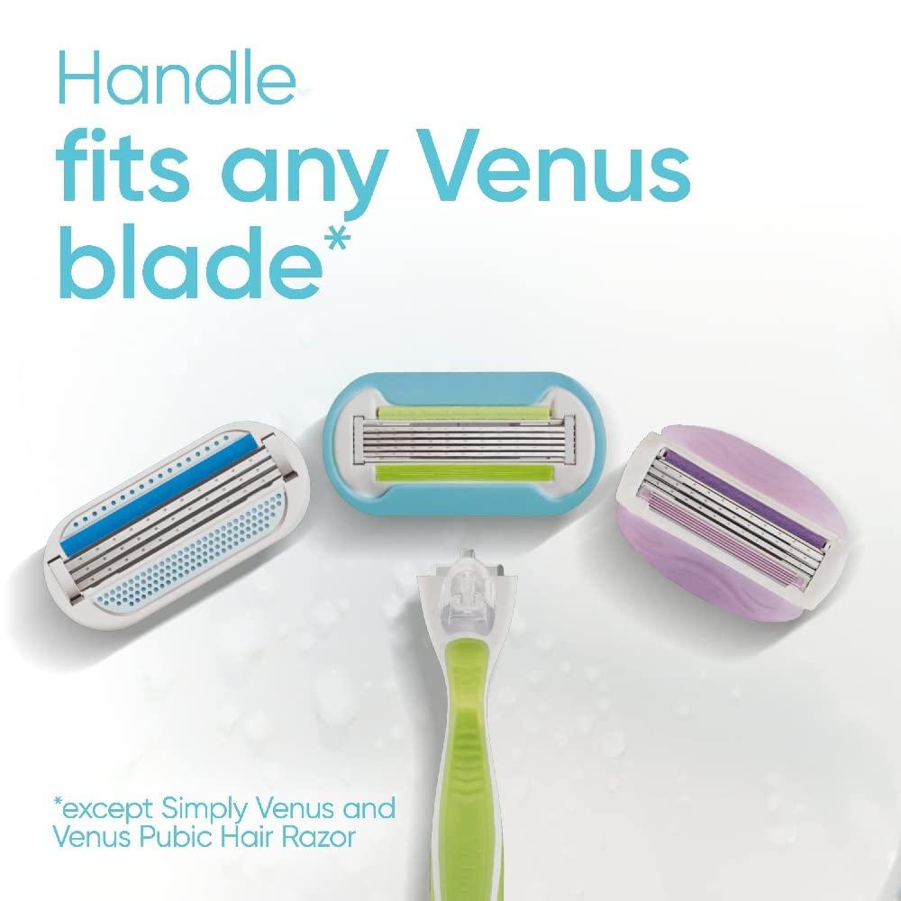 Gillette Venus Womens Razor Blade Refills, Venus Extra Smooth 4 Count and Venus Deluxe Smooth Sensitive 2 Count, 6 Total Refills - Image 7