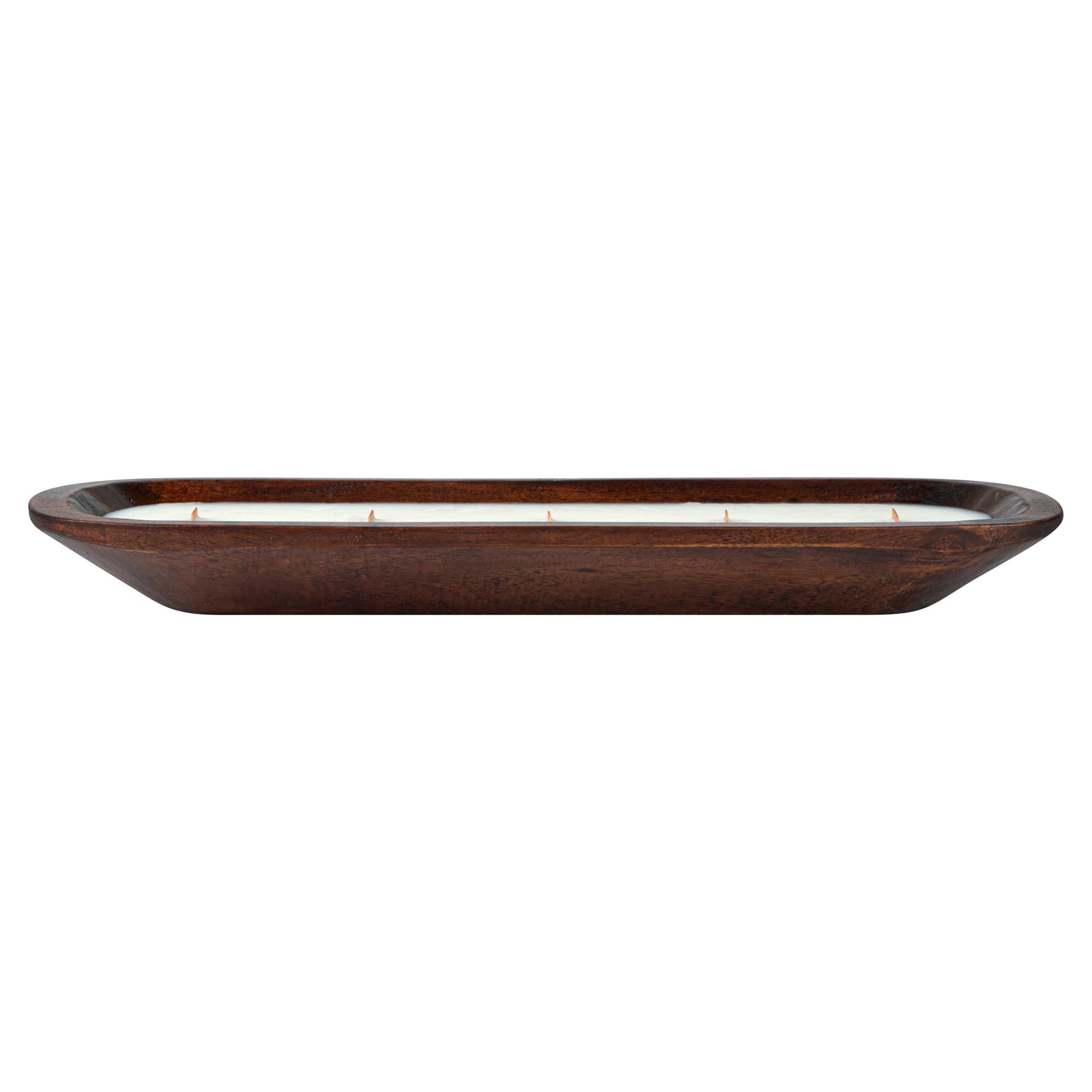 Restaurantware-Coco Casa 17.7 x 5.5 x 2 Inch Wood Dough Bowl Candles, 10 Hand Poured Bread Bowl Candles - Lavender Fragrance, Double Wax Blend, Soy Wax Scented Candles, Wooden Wick - Image 17