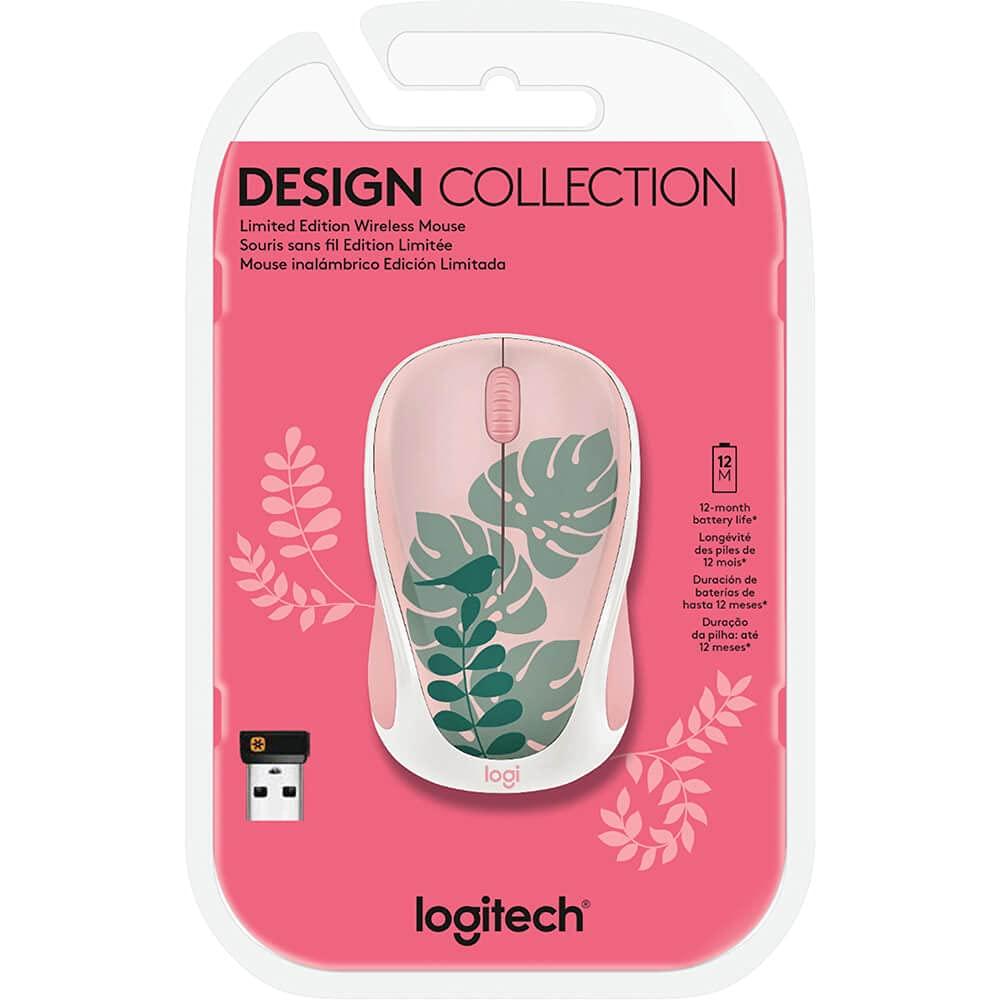 Logitech - Design Collection Limited Edition Wireless Compact Mouse with Colorful Designs - Chirpy Bird - Image 6
