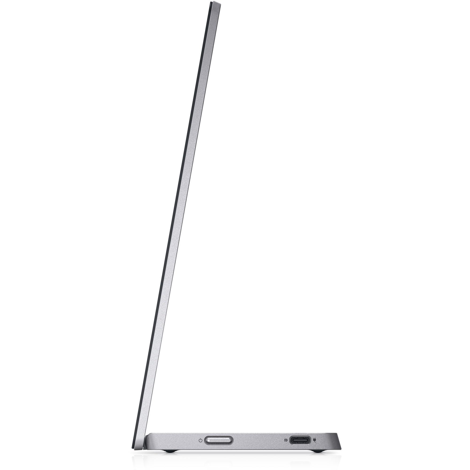 Dell 14 Portable Monitor - P1424H - 14-inch Full HD (1080p) 1920 x 1080, IPS Panel, USB-C connectivity, Comfortview, 3-Year Advanced Exchange Service - Silver - Image 4