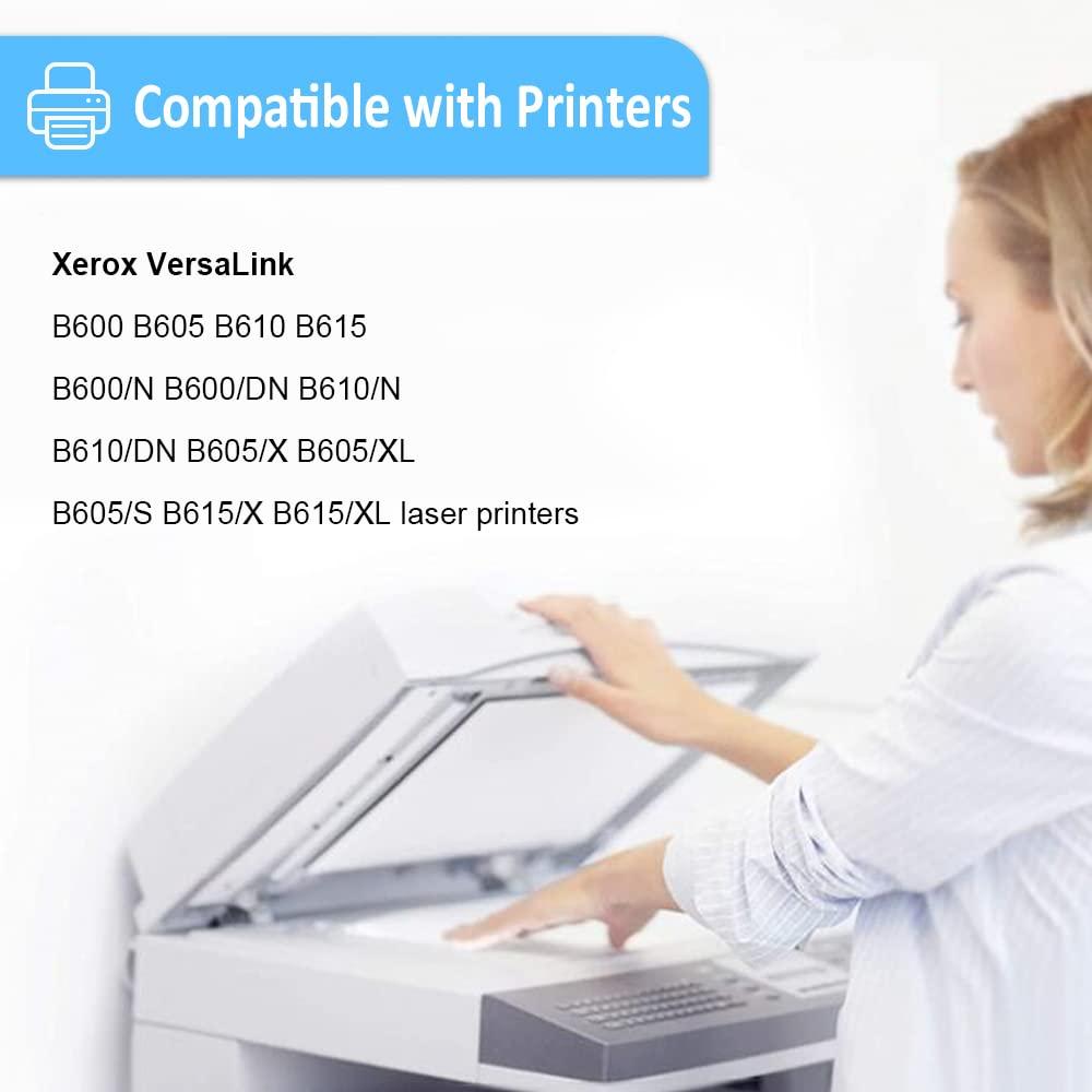 Remanufactured Toner Cartridge B600 B605 B610 B615 Black 106R03940 Standard Capacity 10300 Pages for Xerox Versalink B600 B605 B610 B615 Laser Printers - Image 2