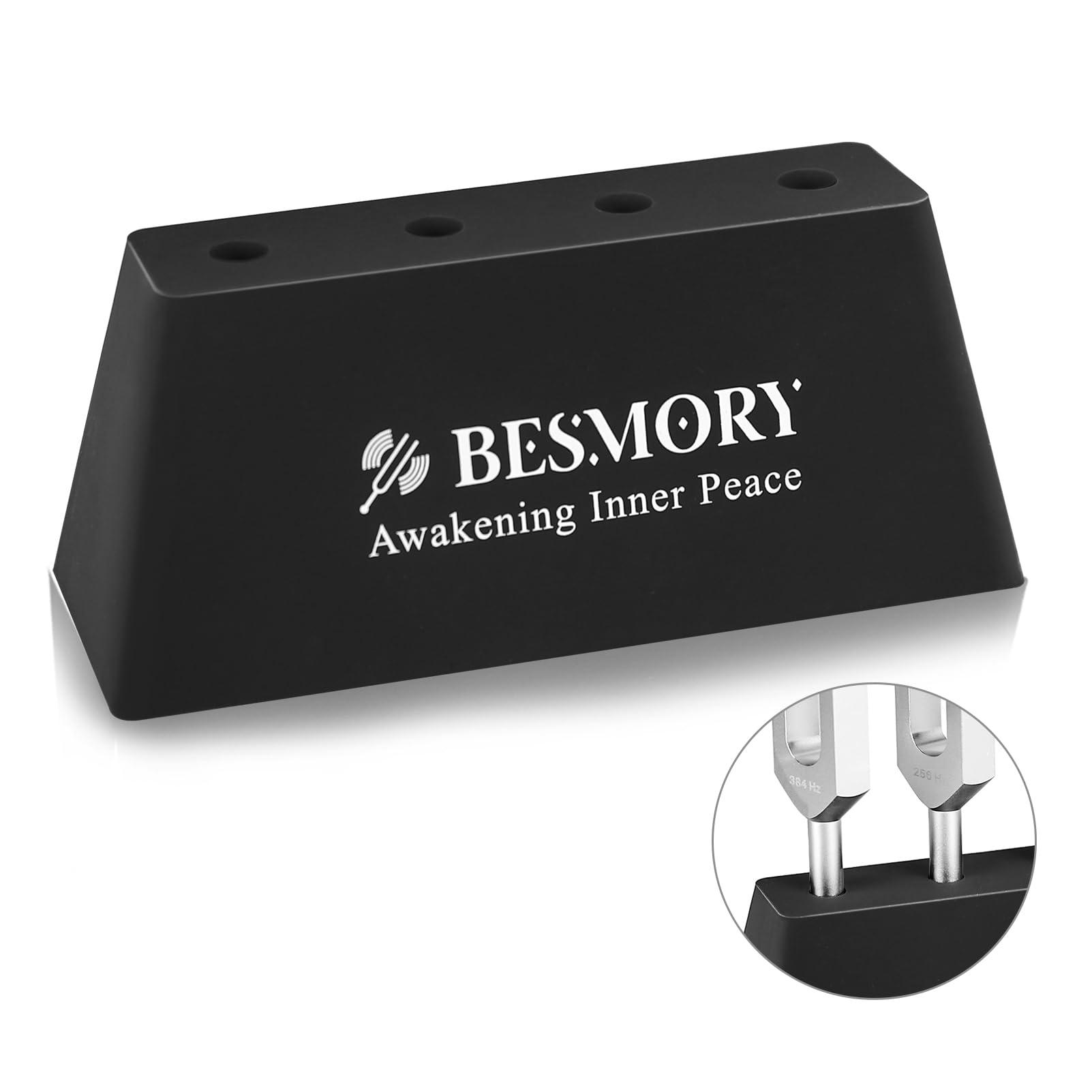 Tuning Fork Activator & Stand 2 In1 - Steady Base, Minimal Noise, Continuous Tone, Compatible with Various Tuning Forks for Healing/Chakra Instrument Maintenance/Yoga & Meditation Accessories