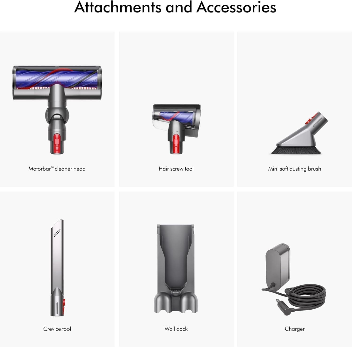 Dyson V11 Origin Cordless Vacuum, Nickel/Blue (Renewed) - Image 8