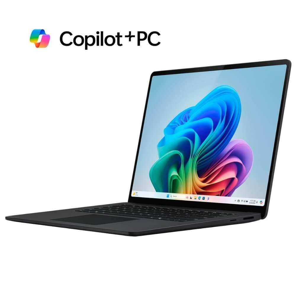 Microsoft Surface Laptop (2024), Windows 11 Copilot+ PC, 15" Touchscreen Display, Snapdragon X Elite (12 core), 16GB RAM, 1TB SSD Storage, Black - Image 2