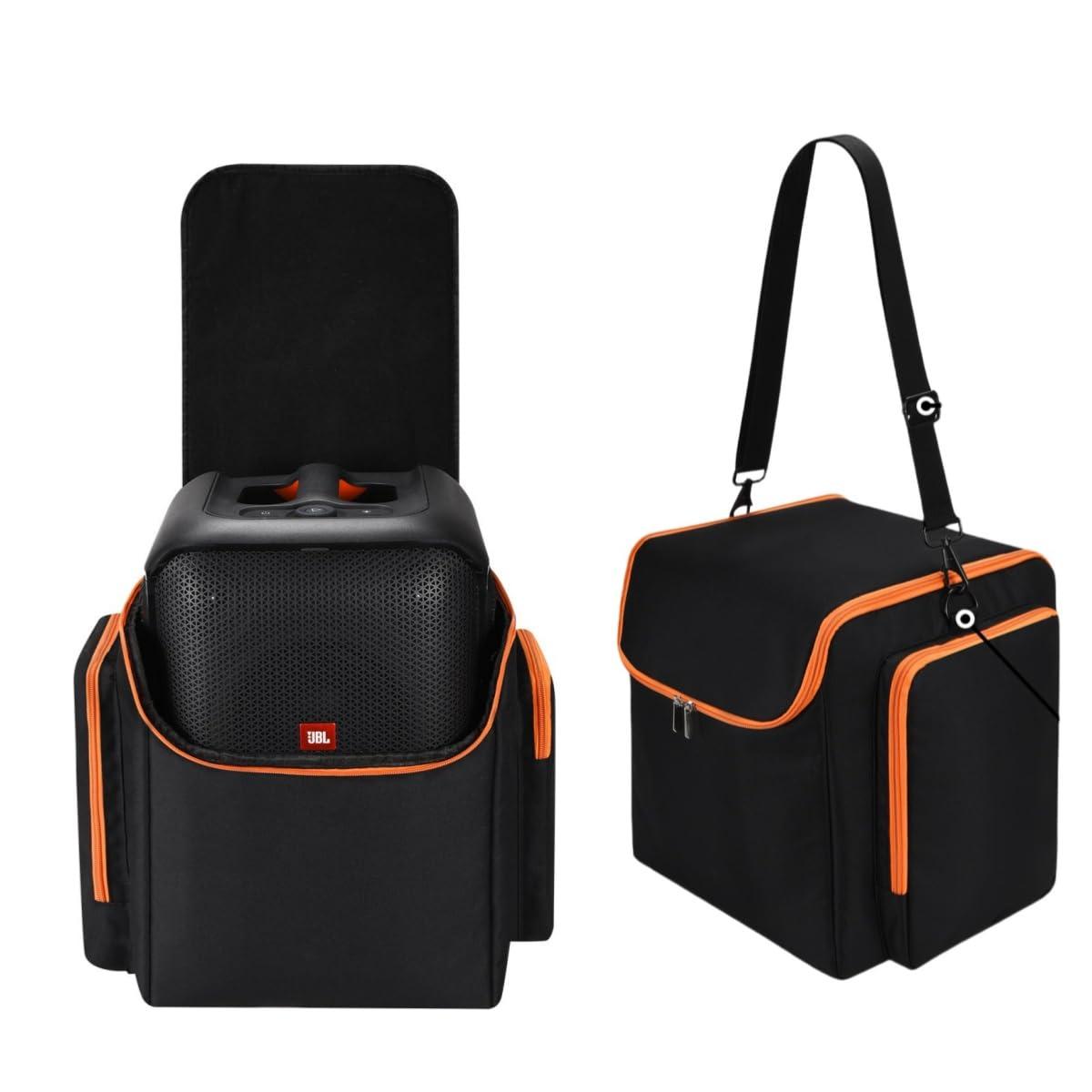 Speaker case for JBL PartyBox Encore Essential Bluetooth Speaker,Can Storage Microphone,Party Street Performance Outdoors Carrying Speaker Bag for jbl Party Box Encore case