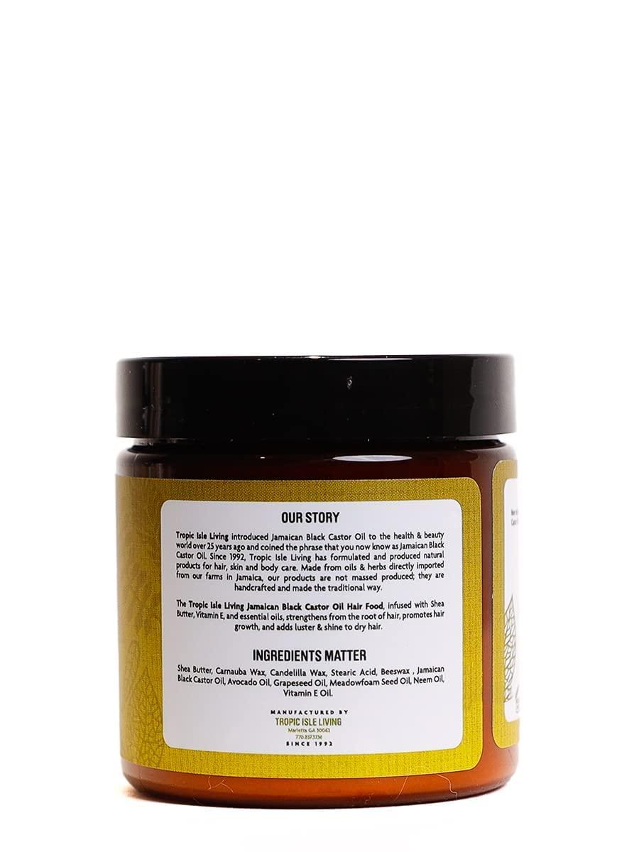 All Natural Black Castor Oil Hair Food | moisturize, thicken, strengthen & increase hair growth | Traditional Handmade Jamaican Black Castor Oil | Strong hair roots, scalp & hair growth - 4oz - Image 8