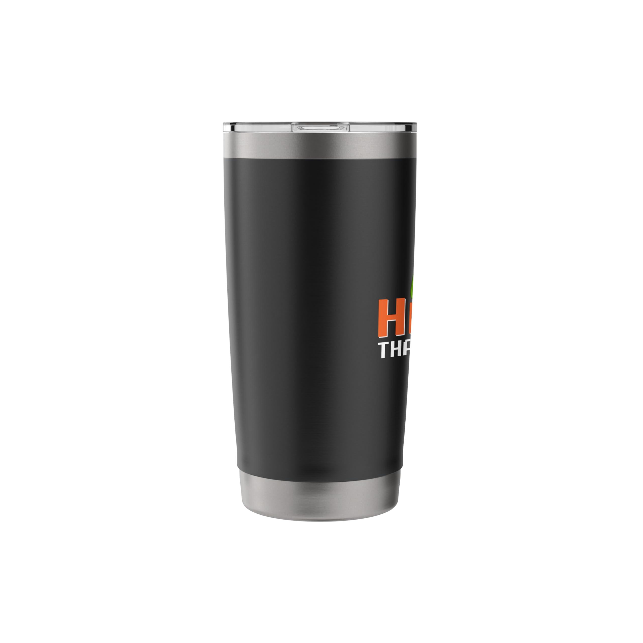 Happy Thanks Gaming Gamer Men Boys Kids Stainless Steel Insulated Tumbler - Image 5
