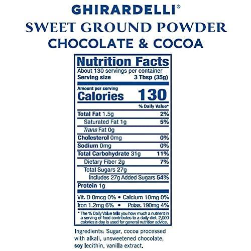 Ghirardelli Chocolate Sweet Ground Chocolate & Cocoa Beverage Mix, 10-Pound Package - Image 3