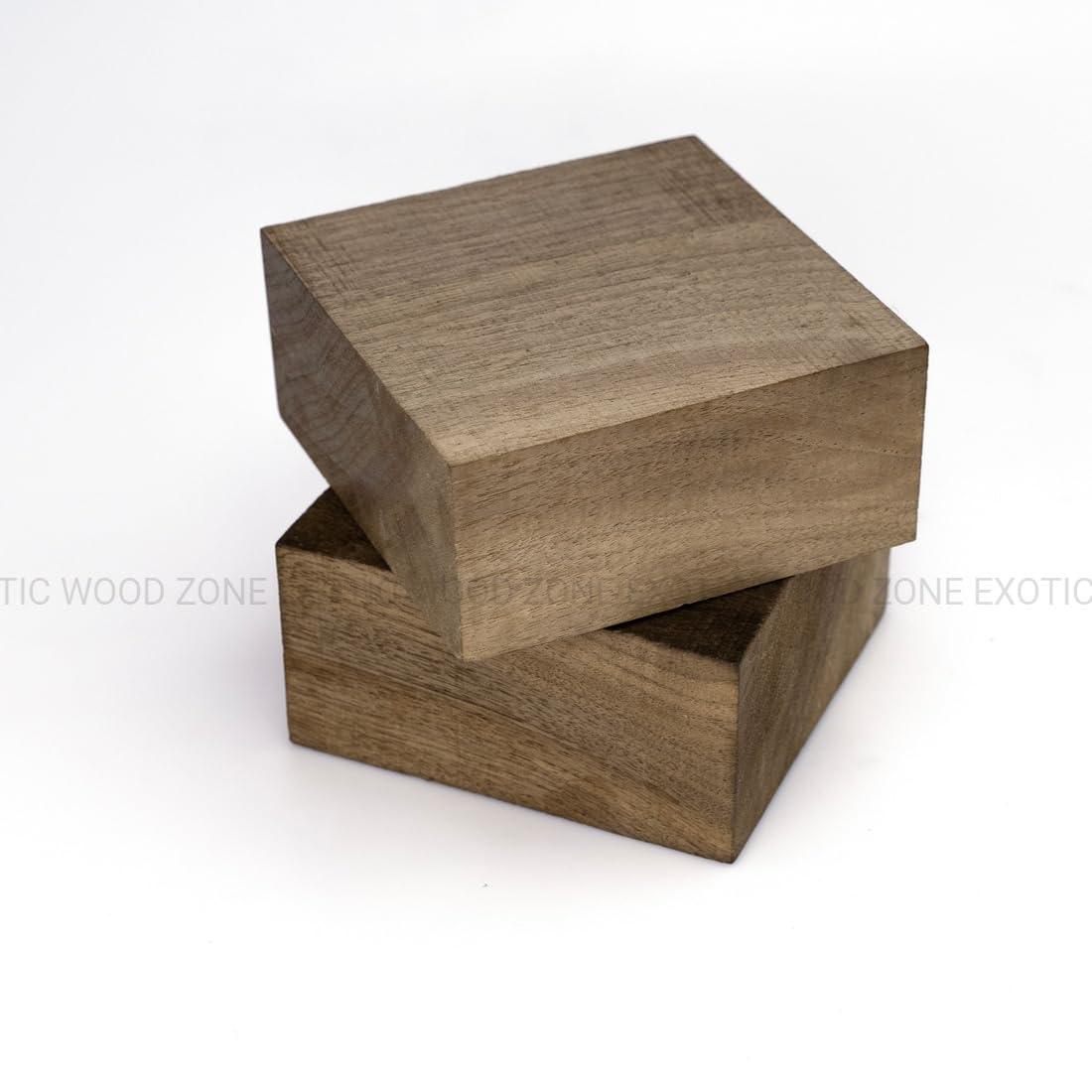 Black Walnut Bowl Blank (2"X6"X6") - Image 2