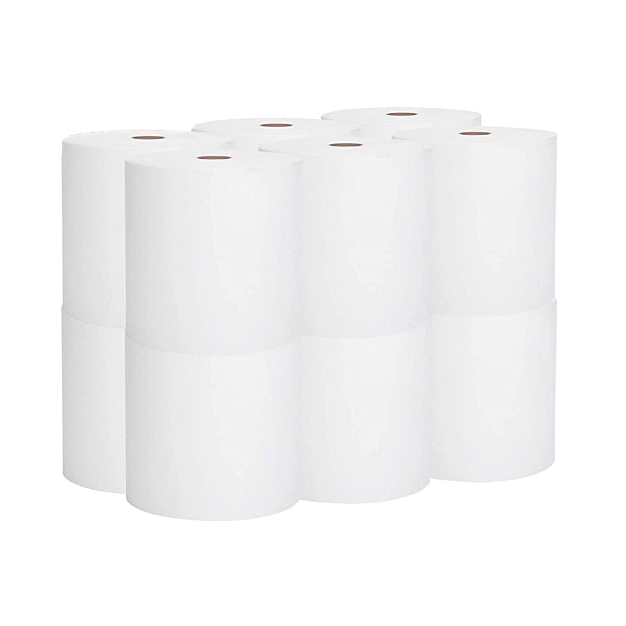 Scott Professional Essential Universal High-Capacity Hard Roll Paper Towels, Bulk (01000), Hardwound 1.5' Core, Absorbency Pockets, White (12 Rolls at 1,000' Each, 12,000'/Case) - Image 2