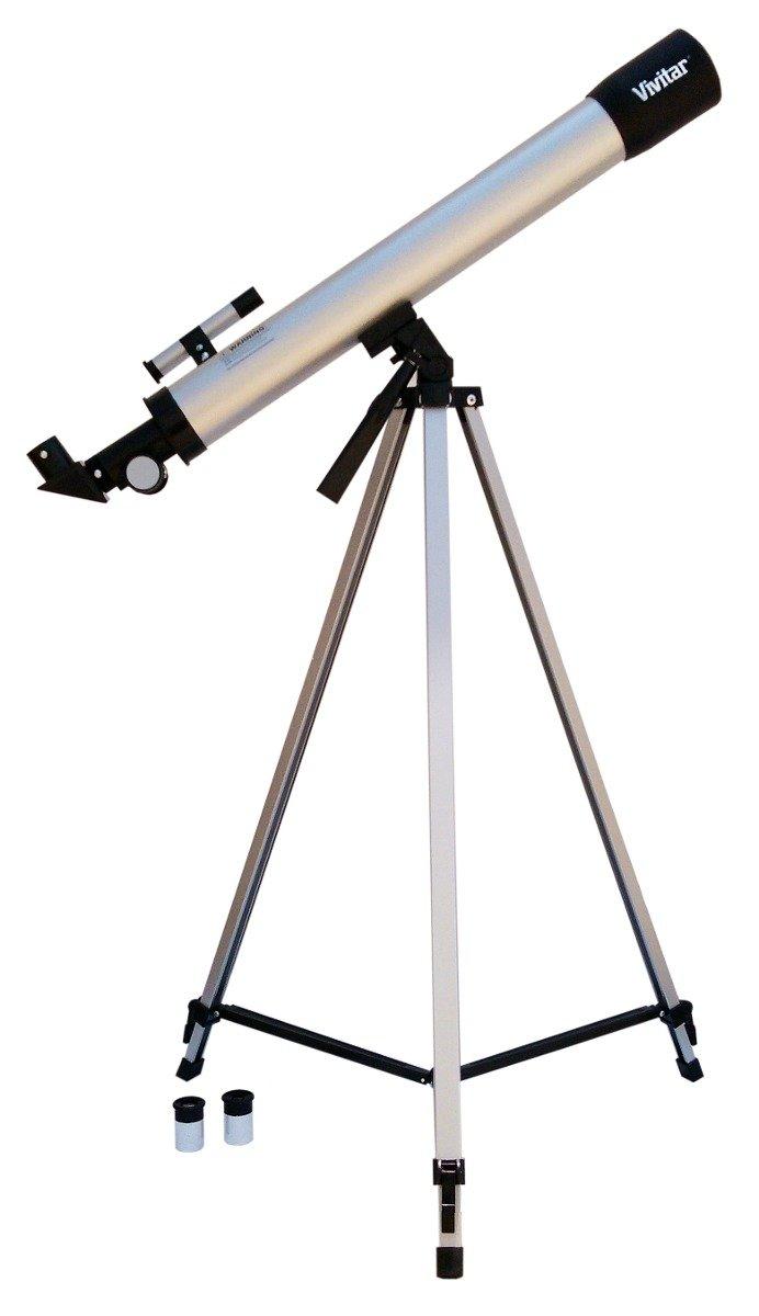 Vivitar TEL50600 60X/120X Telescope Refractor with Tripod (Black)