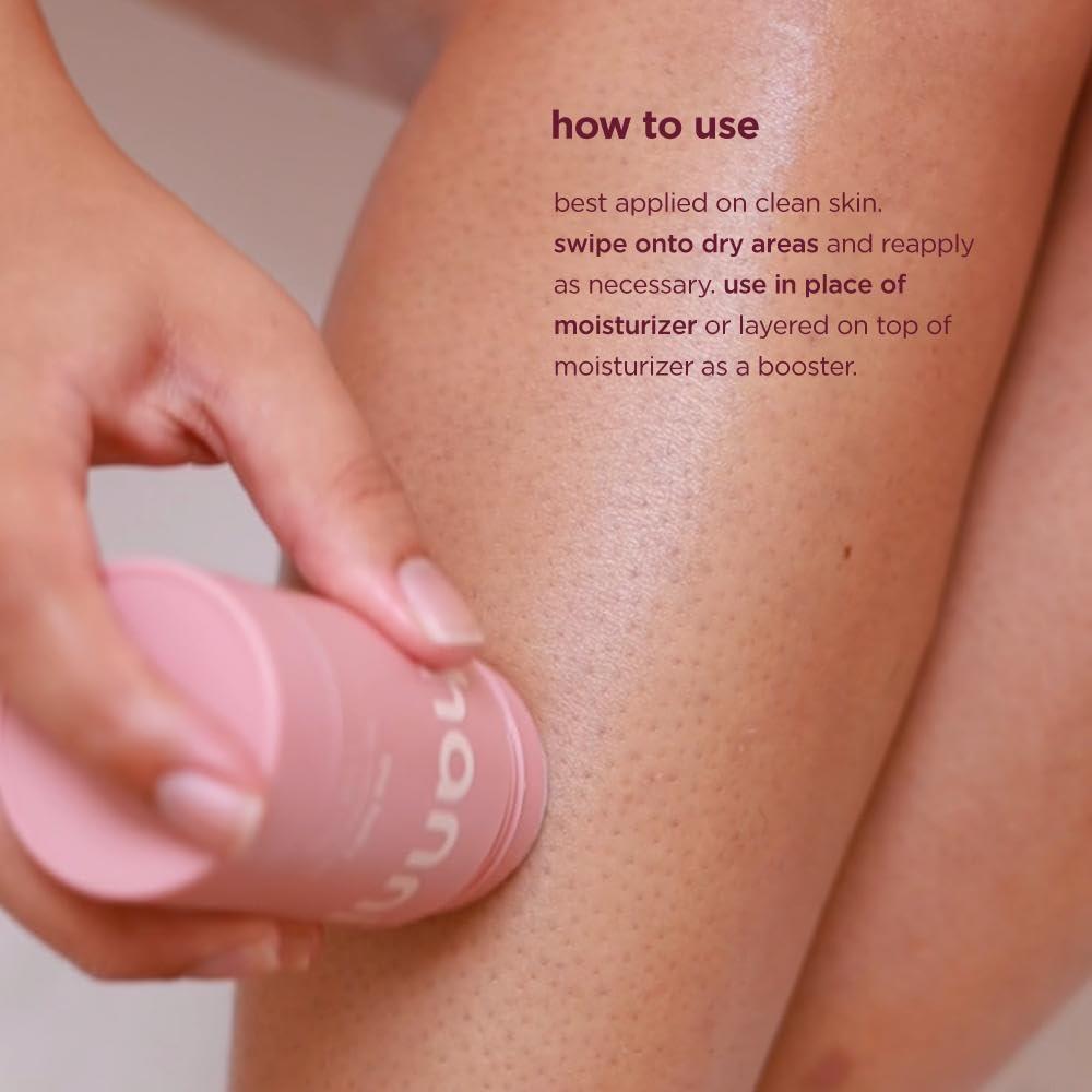 HANNI Fatty Body Moisturizer Stick with Fatty Acids, Travel Size Friendly Solid Lotion for Plumping and Hydration, Fragrance-Free and Safe for Sensitive Skin, 2.5 oz - Image 2