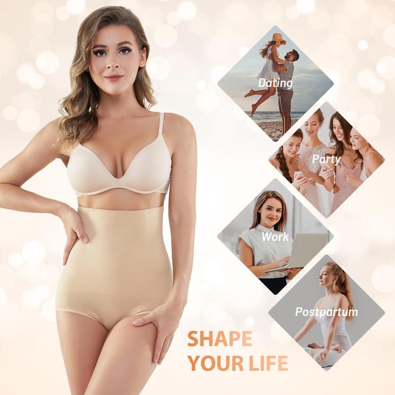 Body Shaper for Women, High Waisted Tummy Firm Control Slimming Waist Panties - Image 5