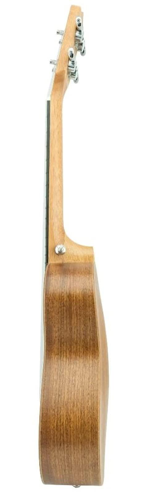 Vault UK-100 Arched Back Concert Ukulele Bundle with Gig Bag, Tuner, Strap, and Austin Bazaar Instructional DVD - Image 8