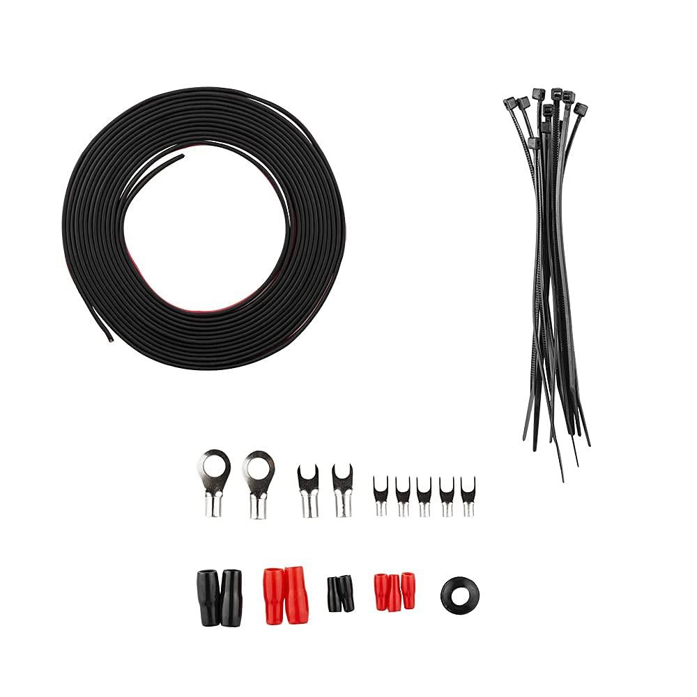 DS18 AMPKIT4 4 Gauge Amp Installation Wiring Kit - Amplifier Installation Kit 4 GA - A Car Amplifier Wiring Kit Simplifies Wire Connections and Delivers Power to Your Radio, Subwoofers, and Speakers - Image 8
