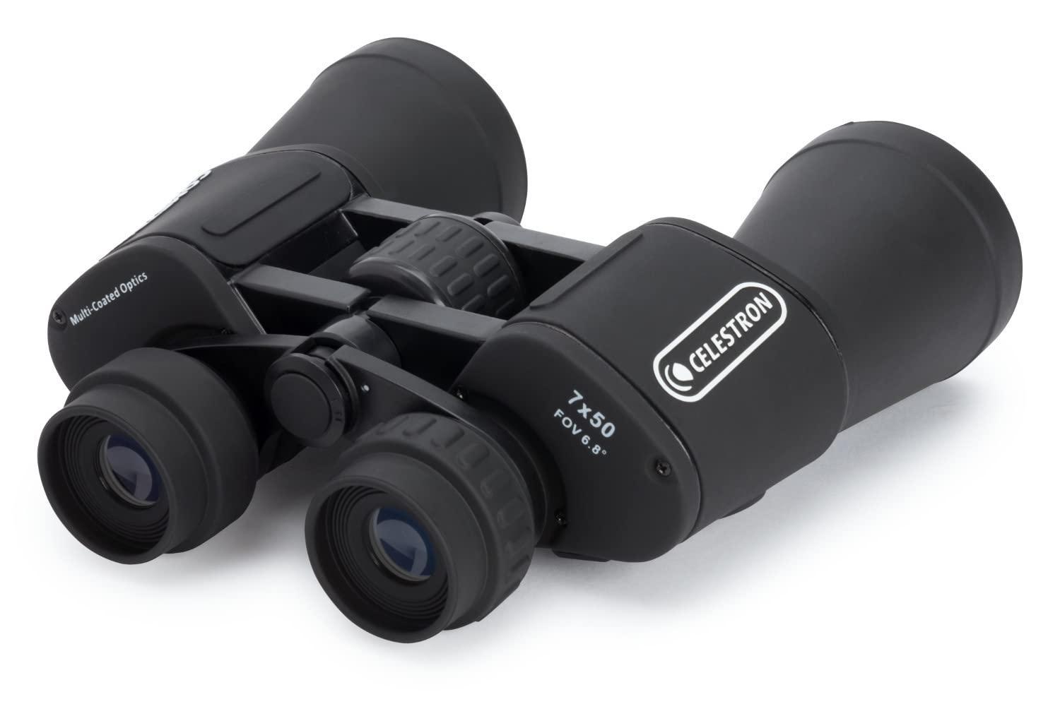 Celestron - Cometron 7x50 Binoculars - Beginner Astronomy Binoculars - Large 50mm Objective Lenses - Wide Field of View 7X Magnification - Image 2