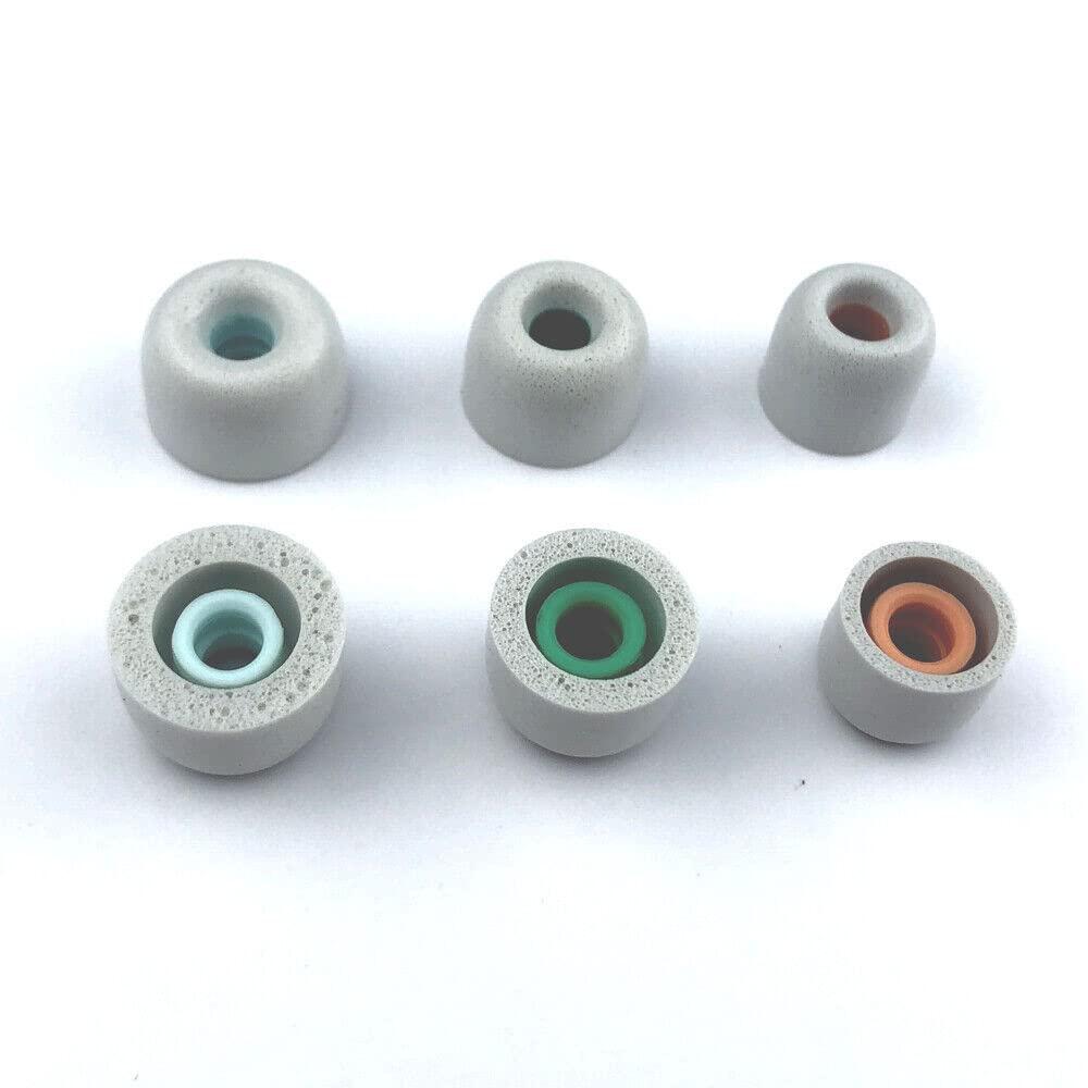 JNSA Replacement Earbud Tips Memory Foam Ear Tips Noise Isolation Foam Eartips Compatible with Sony WF-1000XM4 WF-1000XM3 Earbud Headphones, [Fit in Case],3 Pairs,Silver (FoamXM4S3P) - Image 6