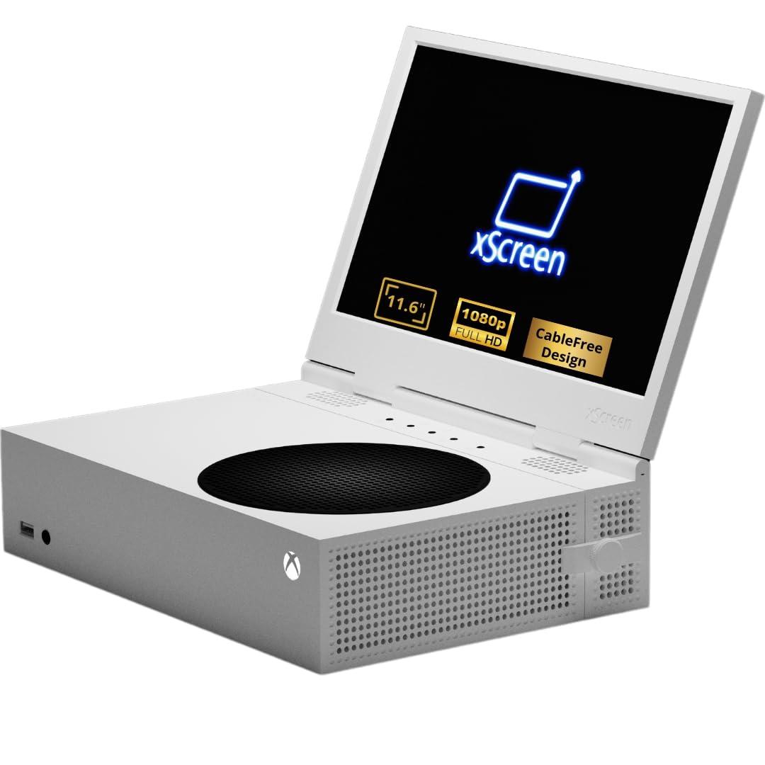 UPspec Gaming xScreen - 11.6 1080P FHD 60Hz IPS Portable Screen for Xbox Series S (not Included) - Unique CABLEFREE Design