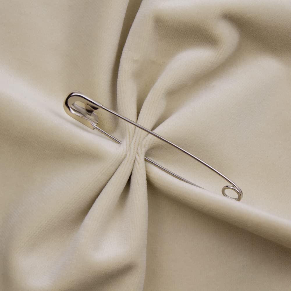 Tkiaea 3 Inches Large Safety Pins, Pack of 50, Big Heavy Duty Safety Pins for Brooch Making, Blankets, Crafts, Cloth Curtain (SP) - Image 6