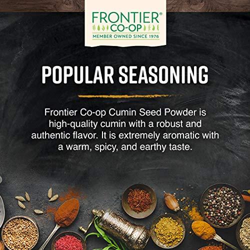 Frontier Co-op Cumin Seed, 1lb Bulk Bag, Ground Cumin Seasoning - Robust Flavor - Perfect Powder for Chili, Soups, Stews, Curries and More - Image 5