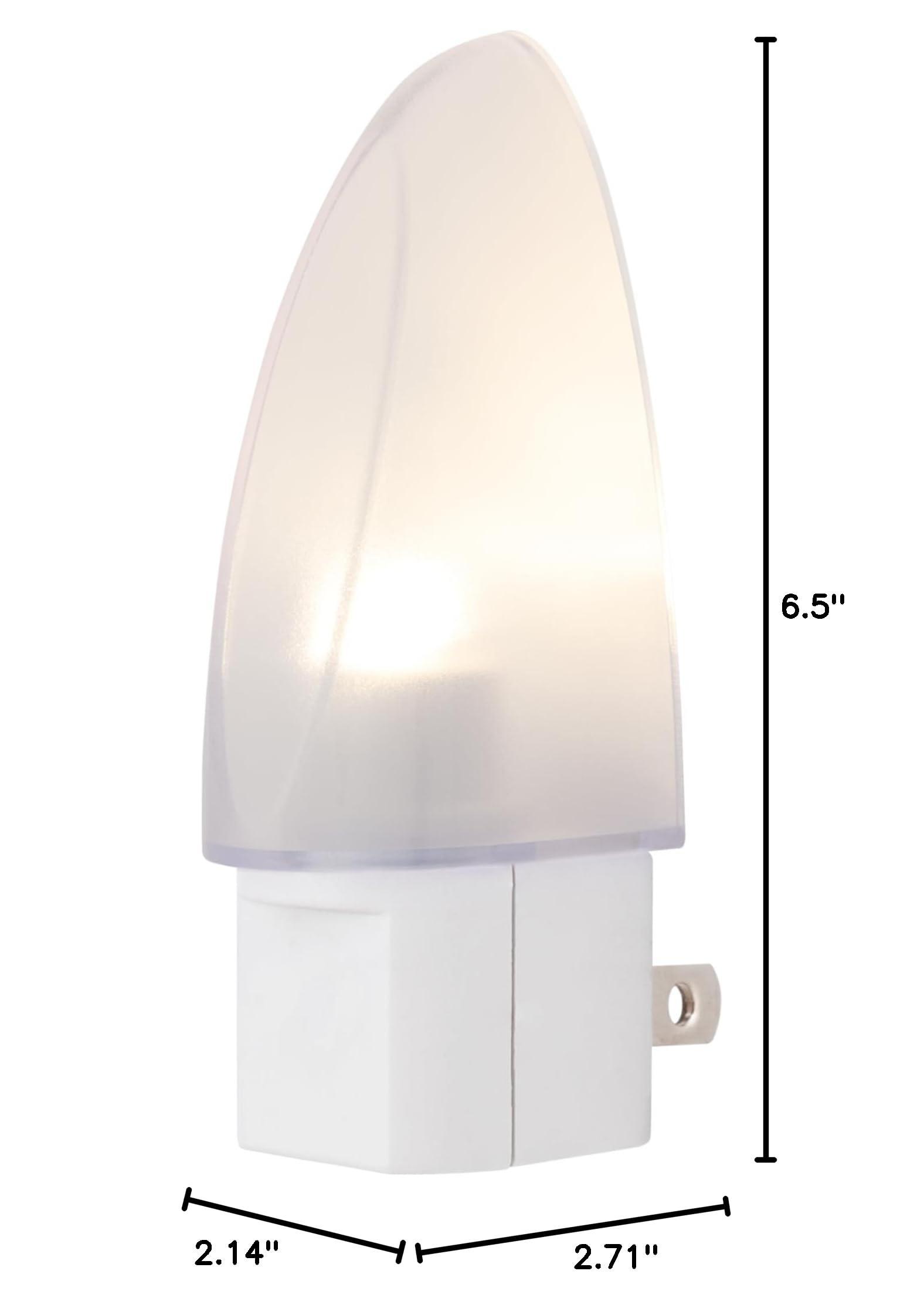 Lights by Night LED Night Light, Plug-in, Dusk to Dawn Sensor, Warm White, UL-Certified, Energy Efficient, Ideal Nightlight for Bedroom, Bathroom, Nursery, Hallway, Kitchen, 11375 - Image 2