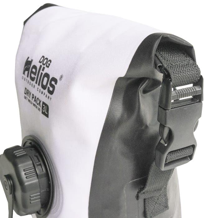 Dog Helios 'Grazer' Waterproof Outdoor Travel Dry Food Dispenser Bag, 3L, White - Image 4